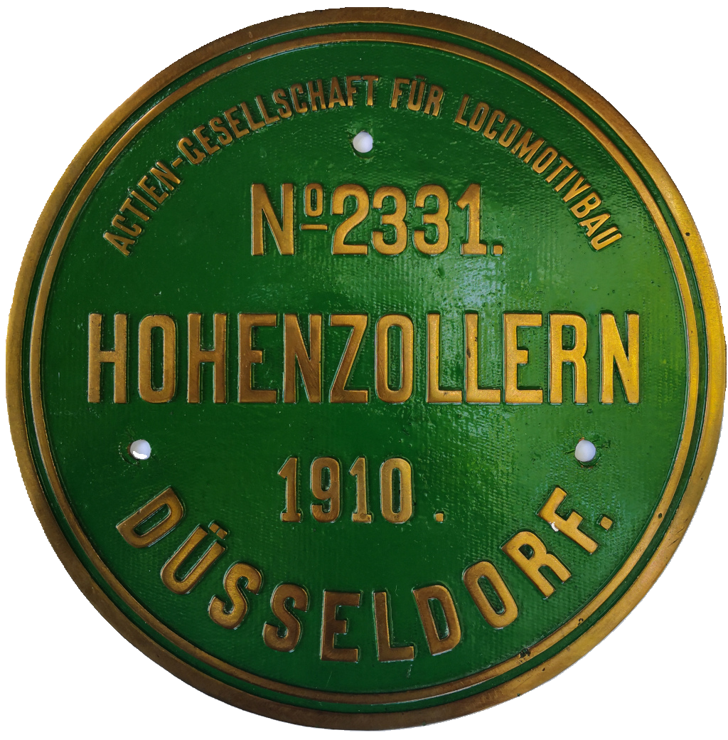 Hohenzollern Fabrikschild